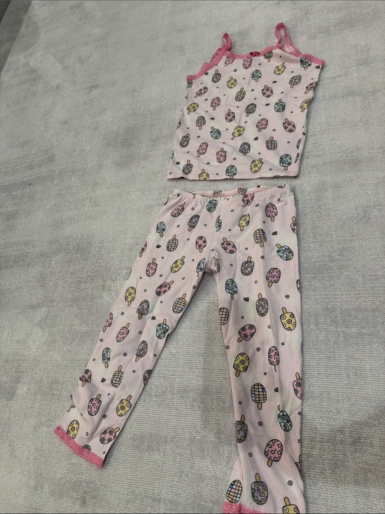 Other - Girls Pink Ice Cream Print Pajama Set